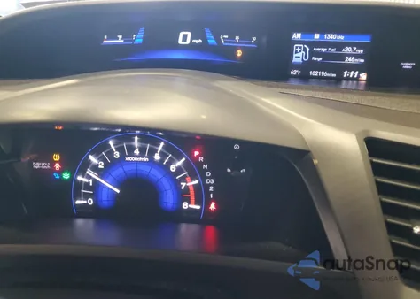 2012 Honda Civic Exl из США, поврежденный, VIN 19XFB2F97CE313368